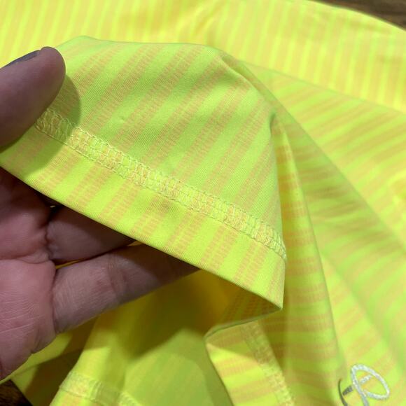 Sofibella Size XS Athletic Tank Top NEW Checkmate UPF 50 Neon Built In Bra - Picture 11 of 14